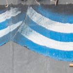 Blue/White Circus Tent