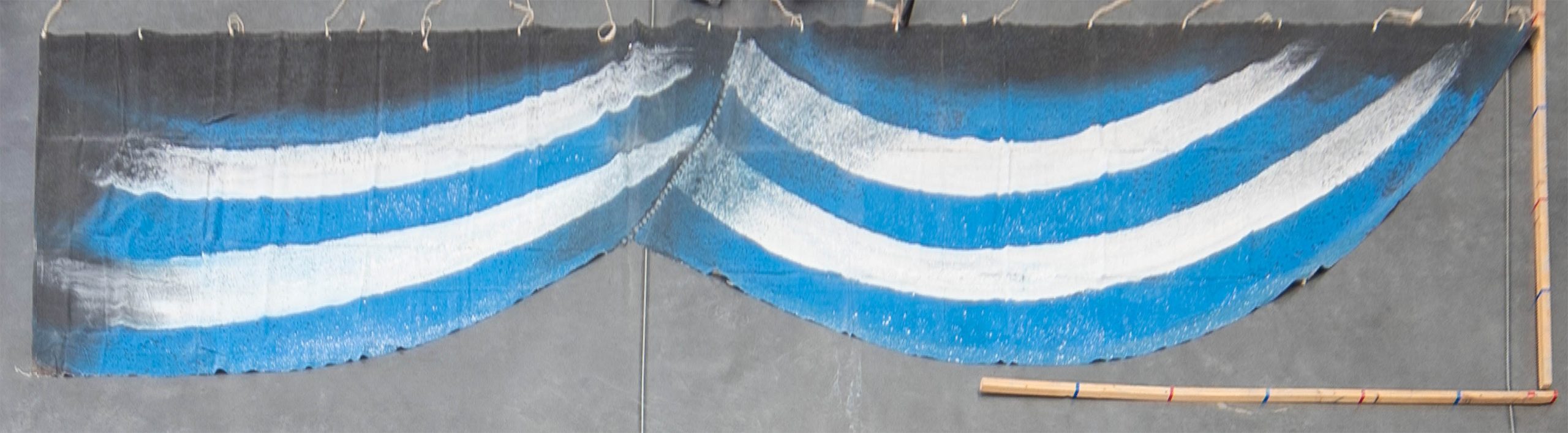 Blue/White Circus Tent